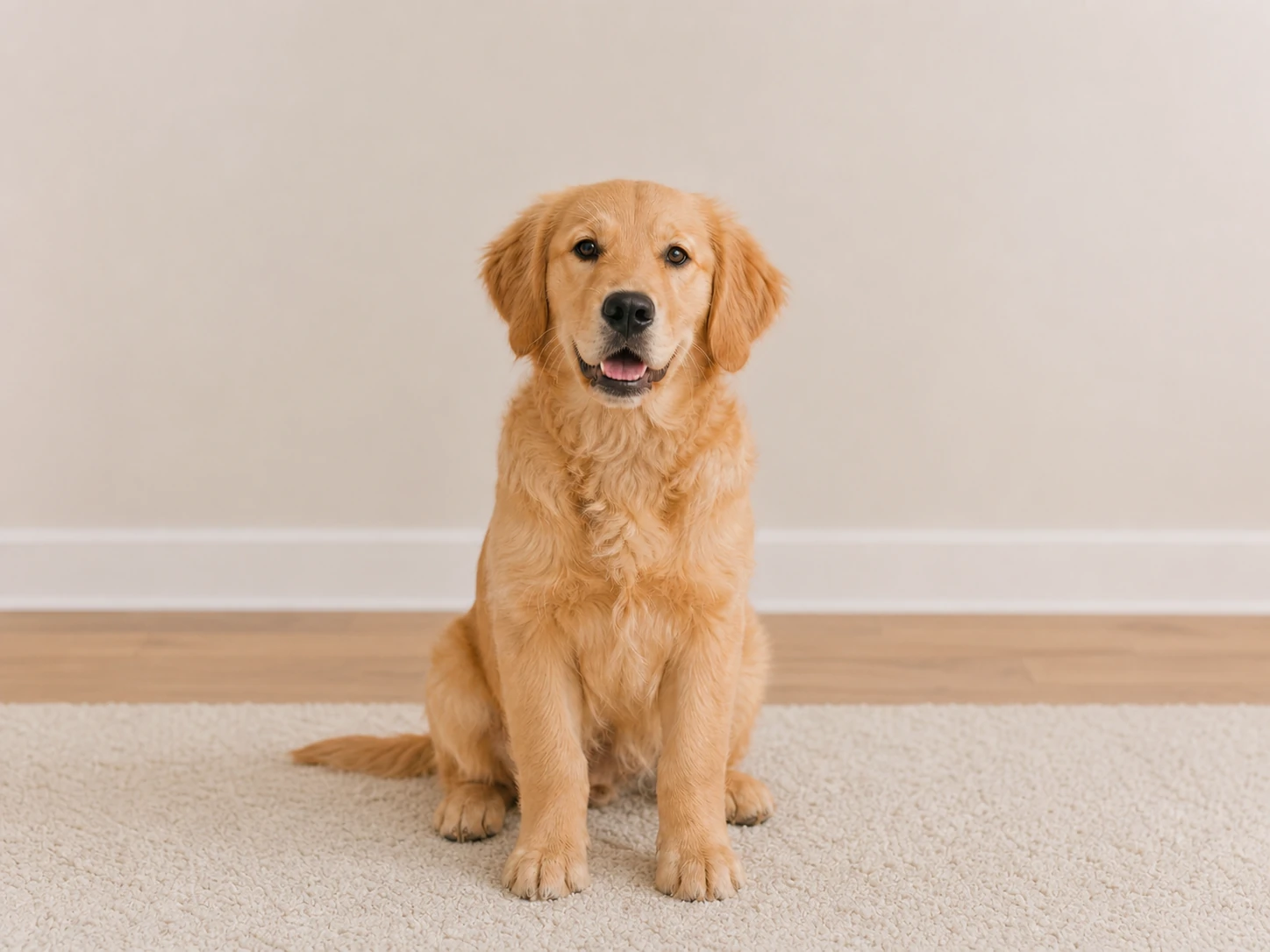 Pet Photo before AI Christmas photo generation